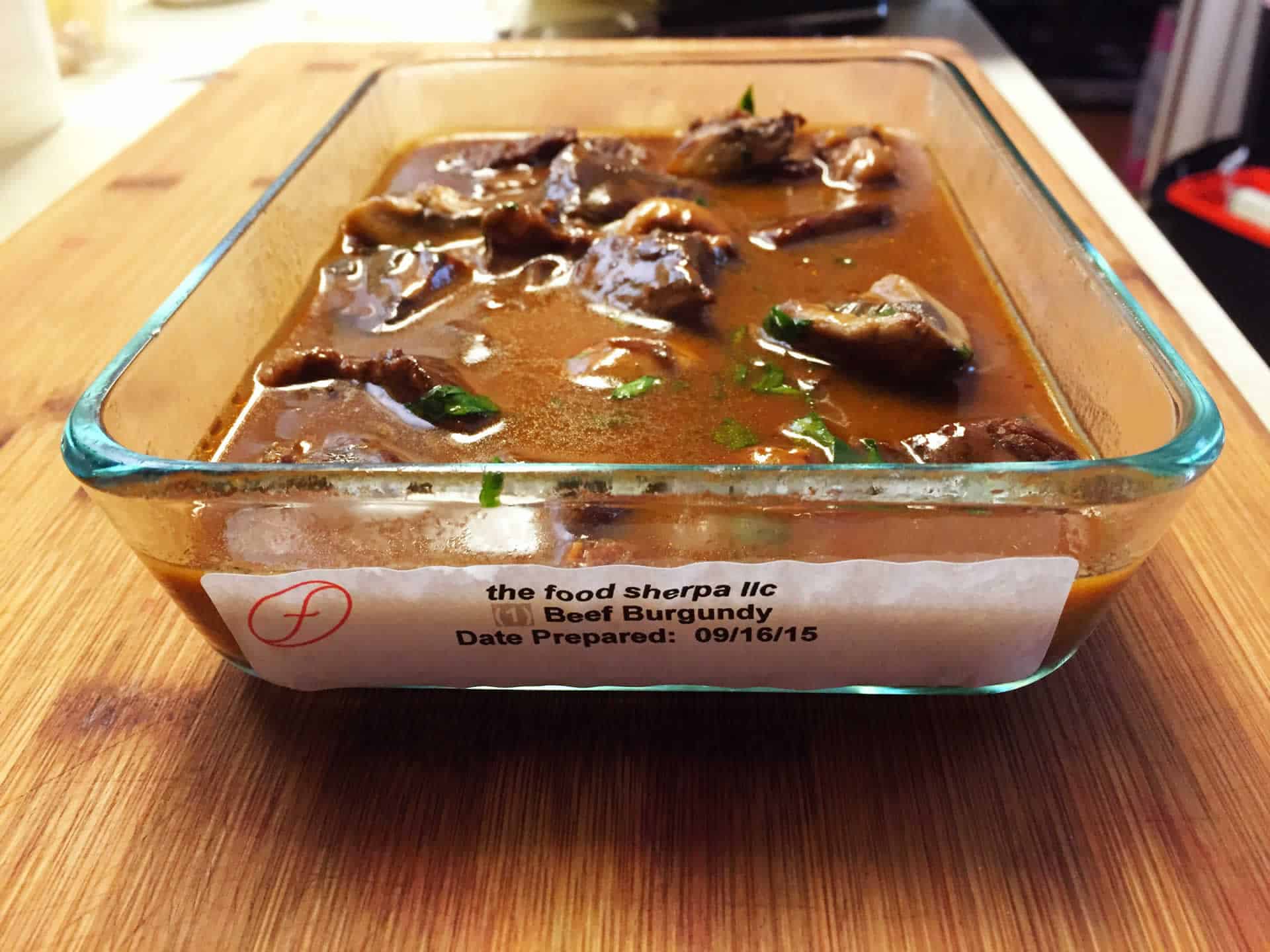 Beef Burgundy