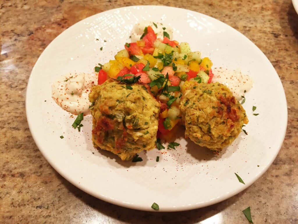 Falafel with Salata