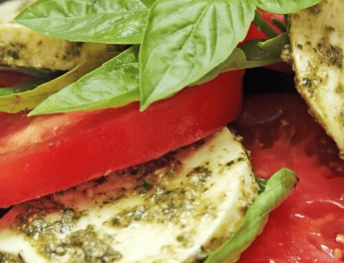 Tomato Basil & Fresh Mozzarella Salad